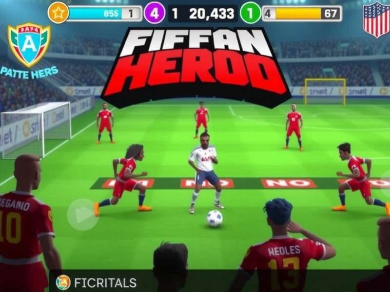Intense Match Action in Patna Panthers FIFA Hero Patna Panthers FIFA Hero Gameplay